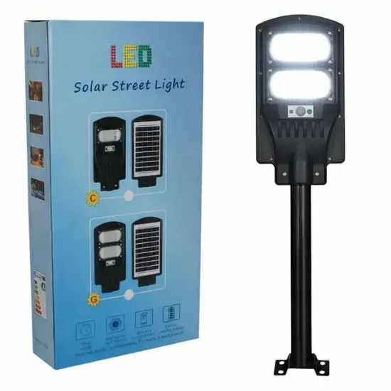 Powermaster PM-23011 Solar Ledli Kumandalı 100 Watt Sokak Lambası resmi