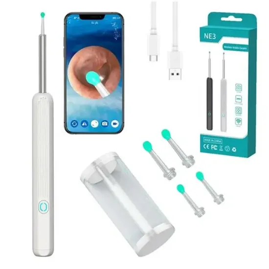 Powermaster PM-24064 Endoskop Kameralı Kulak Temizleme Seti resmi