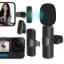MagicVoice K8 Kablosuz Type-C Vlogger Yaka Mikrofonu (Android, GoPro, Osmo Action, iPhone, iPad) resmi
