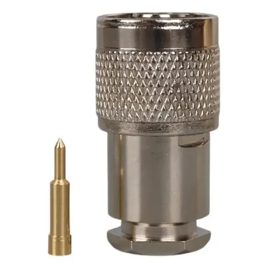 N Erkek Vidalı Screw On Type Tip Konnektör - Rg213 resmi