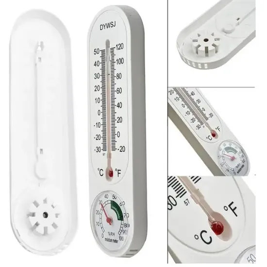 Powermaster PM-24665 Analog Sıcaklık Nem Ölçer Termometre resmi