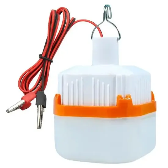 PowerMaster HT-B11 12 Volt Beyaz Led Lamba Krokodil Maşalı Uçlu 21 SMD Ledli resmi