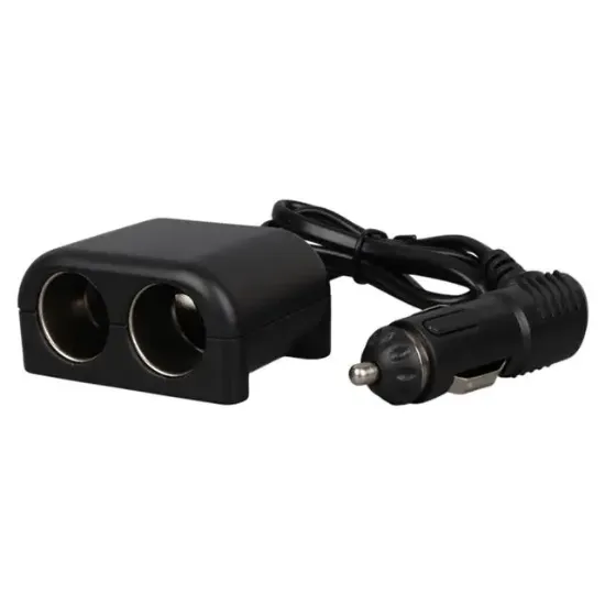 Olesson 1644 12-24V 100W 70cm Kablolu 2'LI Araç Çakmak Çoklayıcı resmi