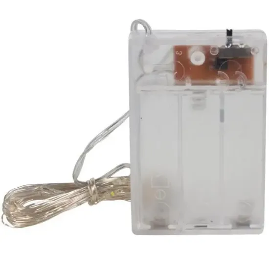 Powermaster PM-2557 Pilli RGB 4 Renkli RGB 10 Metre Kablolu Bağ Led resmi