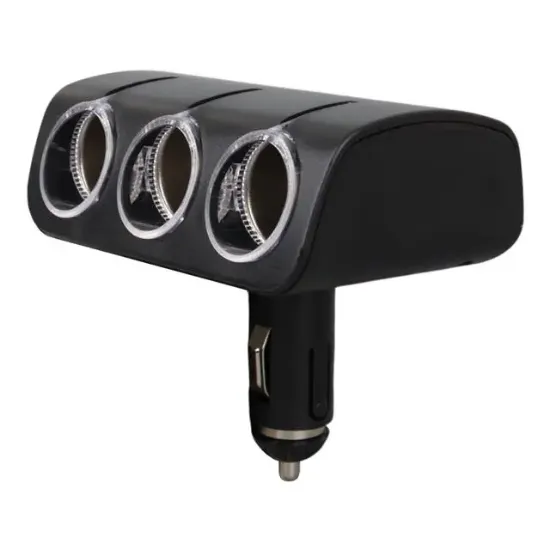 Olesson 1520 12-24V 120W 3'lü Araç Çakmak Çoklayıcı resmi