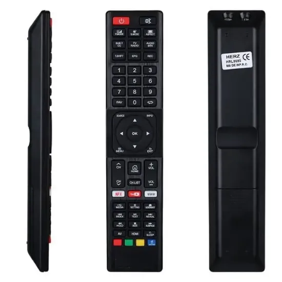 Awox - Rose - Telenova Netflix-Youtube Tuşlu Lcd - Led Tv Kumandası (HRL9695)                             resmi