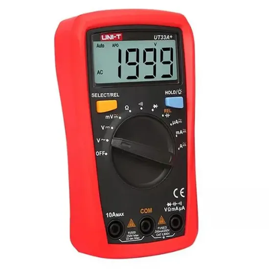 Unit UT 33A+ 600V Dijital Multimetre Ölçü Aleti resmi