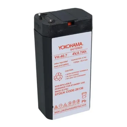Yokohama YH-40.7 4 Volt - 0.7 Amper Akü (34x22x64 mm) resmi