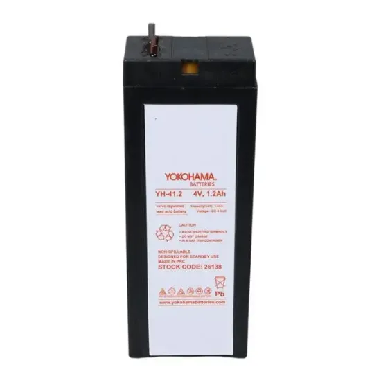 Yokohama YH-41.2 4 Volt - 1.2 Amper (35x22x91 mm) resmi