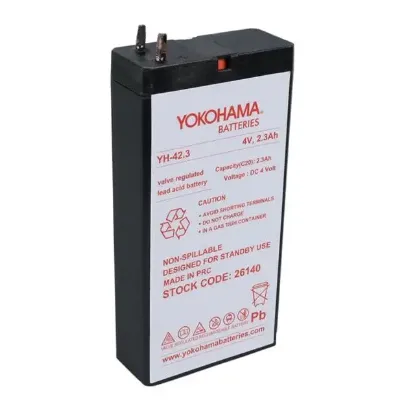Yokohama YH-42.3 4 Volt - 2.3 Amper Akü (50x100x22 mm) resmi