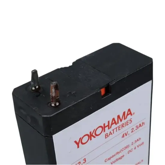 Yokohama YH-42.3 4 Volt - 2.3 Amper Akü (50x100x22 mm) resmi