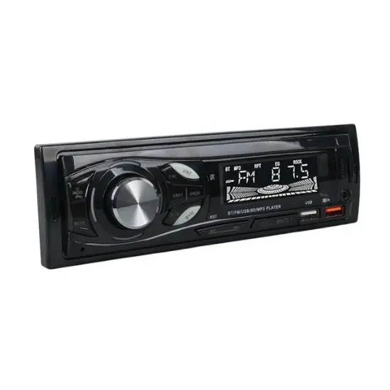 Carstar CS-107 Çift USB/SD/FM/AUX/Bluetooth Kumandalı Oto Teyp 4X60 Watt resmi