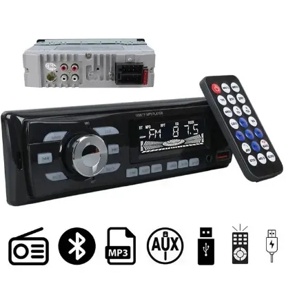 Carstar CS-930 Çift USB/SD/FM/AUX/Bluetooth Kumandalı Oto Teyp 4X60 Watt resmi