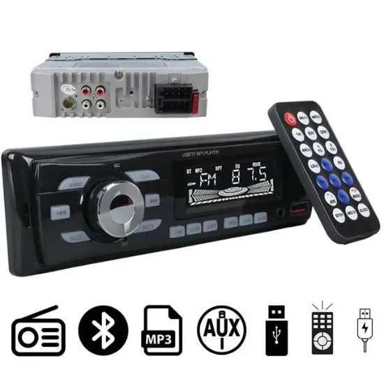 Carstar CS-930 Çift USB/SD/FM/AUX/Bluetooth Kumandalı Oto Teyp 4X60 Watt resmi