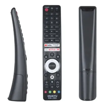 Huayu RM-L1868 Üniversal Sharp Netflix - Youtube - Prime Video Tuşlu LCD-LED TV Kumanda resmi