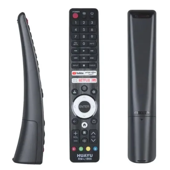 Huayu RM-L1868 Üniversal Sharp Netflix - Youtube - Prime Video Tuşlu LCD-LED TV Kumanda resmi