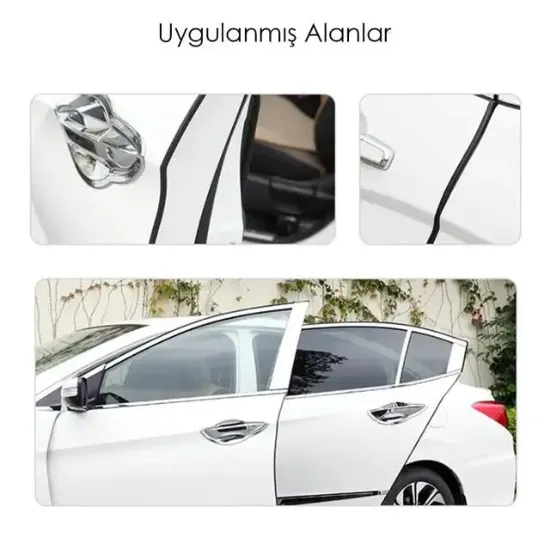 PowerMaster PM-26300 Araç İçi Dışı U Tipi Geçmeli 4 Metre Koruyucu Dekoratif Esnek Çıta resmi