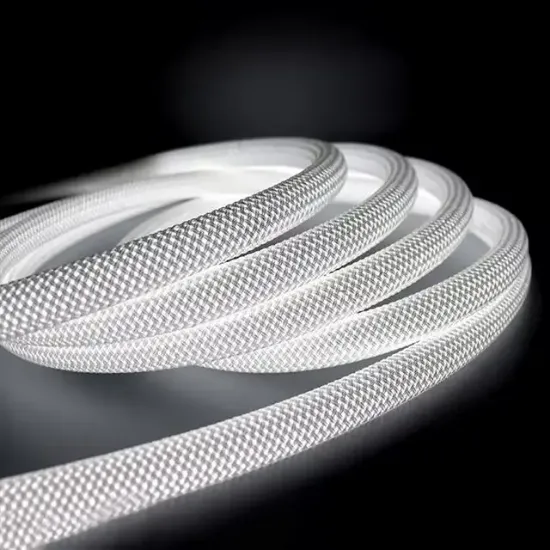 PowerMaster PM-26417 Animasyonlu Bluetooth Neon RGB Kumaş Örgülü Hortum Led 5 Metre 201 Modlu resmi