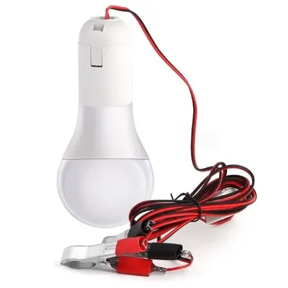 TR-LED TR-26549 12 Volt 5 Watt 6500K Beyaz Led Ampul Akü Maşalı resmi