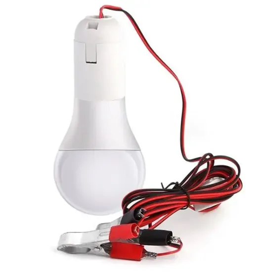 TR-LED TR-26549 12 Volt 5 Watt 6500K Beyaz Led Ampul Akü Maşalı resmi