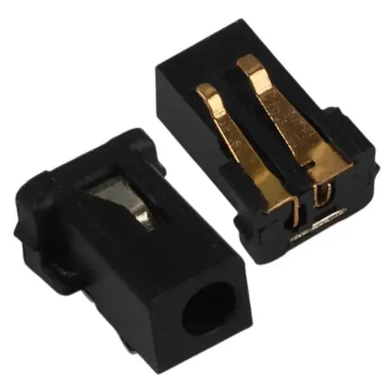 Elektromer EL-32596 Tablet PC DC Dişi Güç Şarj Soketi Konnektörü 2 Pin 2.5*0.6 Mm Şase No:4  resmi