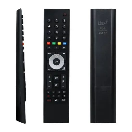 Hey Arçelik Beko Gri Göbek 3D Tuşlu Lcd Led TV Kumanda resmi