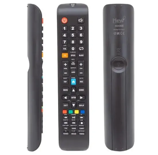 Hey Skytech Sarı TV Tuşlu Smart Lcd Led TV Kumanda resmi