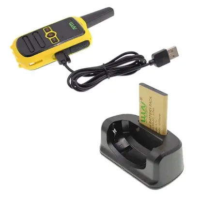 Wln KD-C51 16 Kanal Sarı Tekli Telsiz resmi