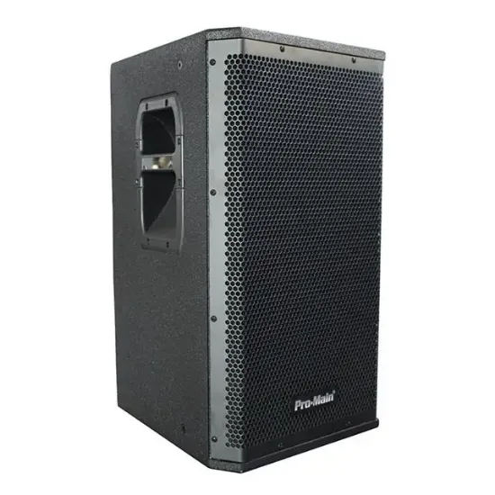 Pro-Main MS-1012GA 500 Watt 30 Cm Aktif Ahşap Kabin Hoparlör resmi