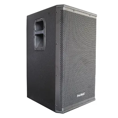 Pro-Main MS-1015GA 600 Watt 38 Cm Aktif Ahşap Kabin Hoparlör resmi