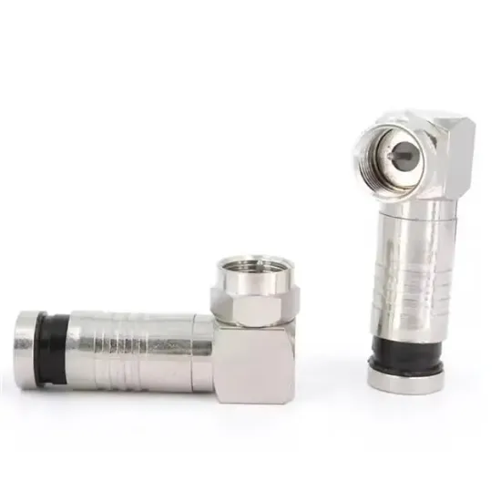 Nova Sıkmalı RG6/U6 L Tipi Çevirmeli F Konnektör Özellikleri resmi