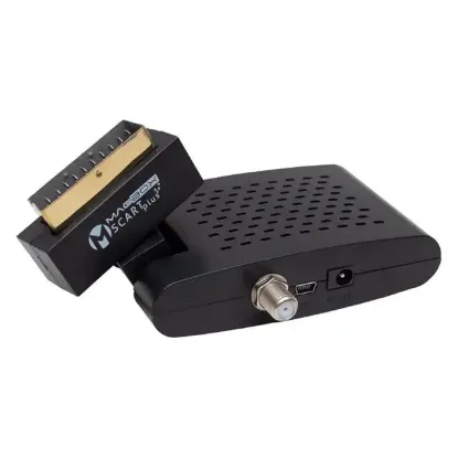 Magbox Scart Plus TKGS'li Scart Girişli Mini SD Uydu Alıcısı resmi