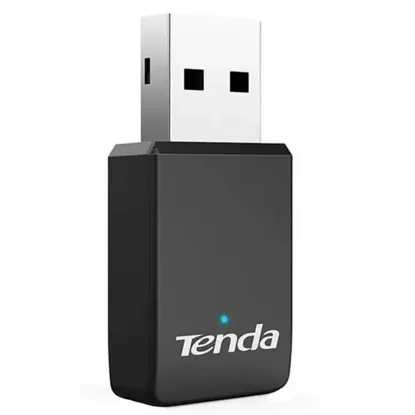 Tenda U9 WiFi AC650 Dual Band USB Adaptör resmi