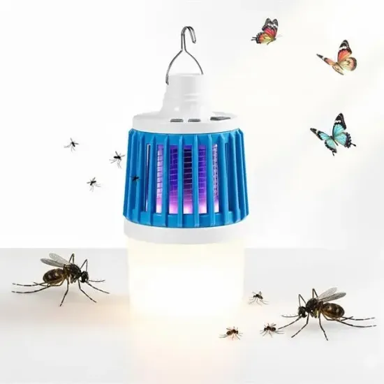 Powermaster MX-858 USB'li Sinek Öldürücü Özellikli 3 Modlu Şarjlı Kamp Feneri resmi