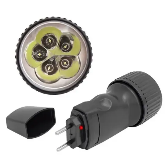 Powermaster PM-6948 Şarjlı 5 Mantar Ledli El Feneri resmi
