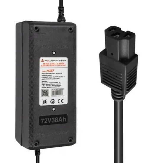 Powermaster PM-7027 72 Volt - 38 Amper Elektrikli Bisiklet Şarj Cihazı resmi