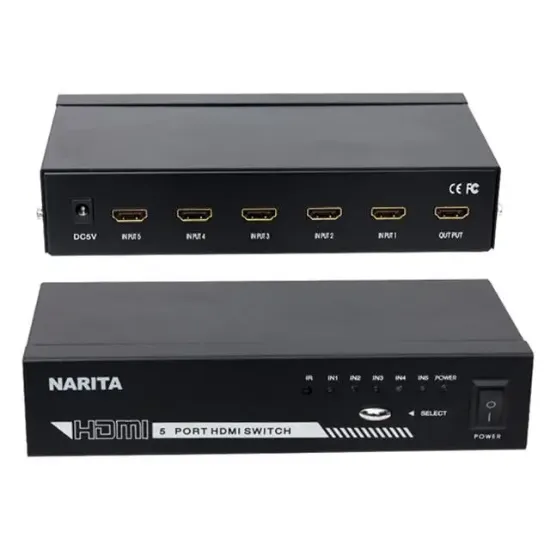 Narita 5 Giriş-1 Çıkış HDMI Switch Birleştirici MT-SW501 resmi