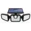 Powermaster MX-W771A Sensörlü 3 Modlu 74 Ledli Solar Aydınlatmalı Duvar Lambası resmi