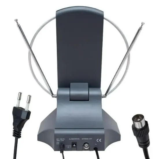 Powermaster Uhf-Vhf Renkli Elektrikli Tv & Fm Üstü Anten DT-101 resmi