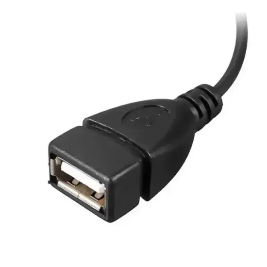 Powermaster PM-17971 USB Dişi Micro USB Erkek Dişi 20 Cm Y OTG Kablo  resmi