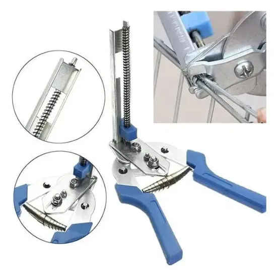 PowerMaster PM-20535 Bükümlü Halka Pense Klipler Tel Çit Sıkma Aleti resmi