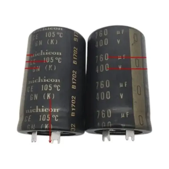 760 MF 400 Volt Blok Kondansatör resmi