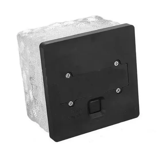 PowerMaster PM-21646 Solar Günışığı Ledli Tuğla Görünümlü Bahçe Dekorasyon Aydınlatma resmi