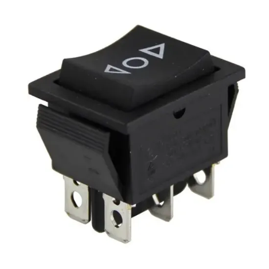 PowerMaster IC-111 Geniş Işıksız Basmalı 2 Kademeli Anahtar Yukarı-Aşağı Ok Simgeli Yaylı resmi