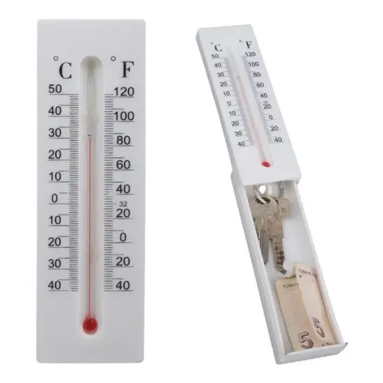 Sunup SN-24891 Dekoratif Gizli Bölmeli Termometre resmi