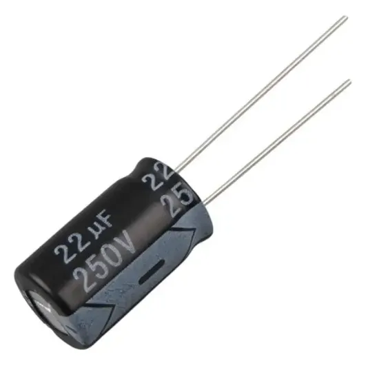 22/250 22Uf250V  12Mm X 13Mm resmi