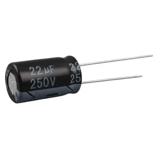 22/250 22Uf250V  12Mm X 13Mm resmi