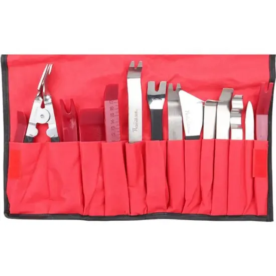 Carstar HM-1498 Araç İçi Ses Sistemi Sökme - Lastik Sökme -  Kapı Düzeltme Çıkarma Seti resmi