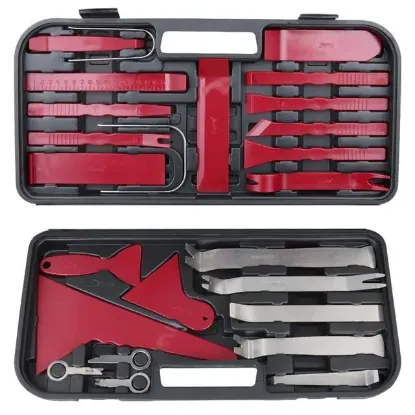 Carstar HM-3698 Araç İçi Ses Sistemi Sökme - Lastik Sökme -  Kapı Düzeltme Çıkarma Seti resmi