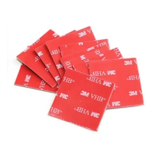 PowerMaster PM-25700 20x20mm Kare 3m Çift Taraflı Bant 10'lu Paket resmi